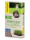 Floragard Bio-Erde Sportlich 40 L – torffreie, vegane Bio-Rasenerde & Rasensubstrat mit lockerer Struktur für Neuanlage, Nachsaat, Pflege & Ausbesserung – fördert schnelle Anwurzelung und Keimung
