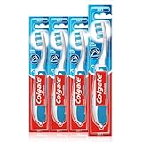 Colgate Zahnbürste für Unterwegs, weich, 4 Stück, faltbar...
