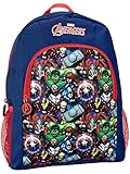 Marvel Rucksack | Avengers Tasche Jungen | Vorschulrucksack Jungen | Hulk Kinder Schultaschen | Blau Einheitsgröße
