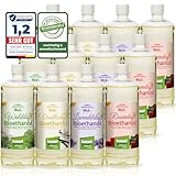 KieselGreen Bioethanol 12 x 1 Liter mit Duft für Ethanol-Kamin, viele Sorten - Bio Ethanol als Raumduft in vielen Duftnoten - Parfüm für Bio Ethanol Kamin Indoor oder Bioethanol Tischfeuer (M1)