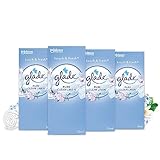 Glade Touch & Fresh (Brise One Touch) Nachfüller, Lufterfrischer Minispray, Pure Clean Linen, 4er Pack (4x10 ml)