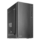 Tacens Anima AC5, Kompaktes Micro ATX PC Gehäuse, Front Mesh Kühlung, USB 3.0, Schwarz