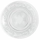 Villa d'Este Home Tivoli 6er Set Brotteller Ø 15 cm aus Glas, Imperial