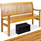 KESSER® Gartenbank Holz Holzbank wetterfest | Für 3 bis 4...