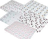 Spielmatte Spieldecke Krabbeldecke Kinder Baby Decke, 100% Baumwolle (Einhorn)