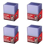 Ultra Pro 3x4 Clear Regular, 100 Stück Toploader Dicke Kartenhüllen Sleeves - für Sammelkarten wie Pokemon Magic - Standardgröße Transparent