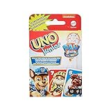 Mattel Games UNO Junior PAWPatrol Kartenspiel - vereinfachte Version des beliebten UNO Spiels mit Bildern aus dem Animationsfilm, für 2-4 Spieler und Kinder ab 3 Jahren, HGD13