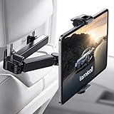 Lamicall Tablet Halterung Auto, Tablethalterungen Auto - Ausziehbar KFZ Tablet Halter Kopfstütze, Universal Tablet Kopfstützenhalter für iPad, für Switch, Sumsung Tab, Smartphone & 4,7-11 Zoll Geräte
