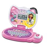 VTech Gabby's Dollhouse - Lernlaptop – Lerncomputer mit QWERTZ-Tastatur und Inhalten zu Buchstaben, Buchstabenlauten, einfacher Addition und Subtraktion u. v. m. – Für Kinder von 3-6 Jahren