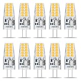 G4 LED Warmweiss, 10er 3.5W Birne, G4 12V LED Lampe...