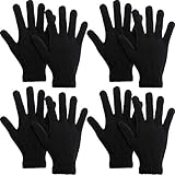 SATINIOR 4 Paar Magische Handschuhe Winter Strickhandschuhe...