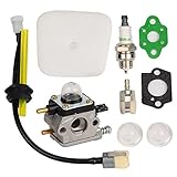 Carkio C1U-K54A Vergaser mit Luftfilterdichtung, Kraftstoff-Repower Kit für Echo 2 Cycle Mantis 7222 7222E 7222M 7225 7230 7234 7240 7920 7924 Gartenfräse