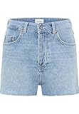 MUSTANG Damen Style Carrie Shorts, Mittelblau 312, 29