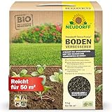 Neudorff Terra Preta BodenVerbesserer – Bio-Dünger mit Bio-Pflanzkohle zur nachhaltigen Bodenverbesserung aller Böden und Kulturen, 5 kg für 50 m², Braun