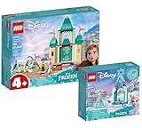 Lego Prinzessin Frozen Set - Annas und Olafs Spielspaß im Schloss 43204 + Elsas Schlosshof 43199