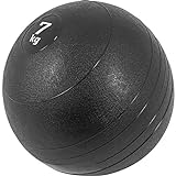 GORILLA SPORTS® Medizinball - 3kg, 5kg, 7kg, 10kg, 15kg, 20kg Gewichte, Einzeln/Set, mit Griffiger Oberfläche, rutschfest, Schwarz - Gewichtsball, Fitnessball, Slamball, Trainingsball