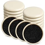 16 Stück Möbelgleiter für Schwere Möbel Teflongleiter Selbstklebend Möbelgleiter Kunststoff Gleiter für Möbel Kunststoffgleiter Teppichgleiter Möbelgleitplatten for Stühle Glatte Böden(5cm)