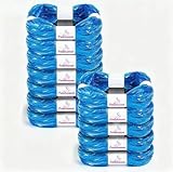 Nachfüllkassette für Kompatibel mit Tommee Tippee, Angelcare, LitterLocker, Spross, Littycat Genie Windeleimer, Abfallbeutel, Geruchskontrolle für 12 Stück Windeleimer Nachfüllfolie Katzeneimer