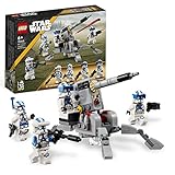 LEGO Star Wars 75345-501st Clone Troopers Battle Pack Set – Sammler Spielzeug mit Einer AV-7-Kanone und 4 Minifiguren – Geschenk für Jungs ab 6 Jahren und Fans von The Clone Wars