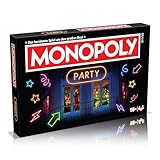 Winning Moves Monopoly Party Edition - Monopoly Spiel für Fans - Familienspiele Strategie Brettspiele Party - 2+ Spieler ab 16+ Jahren - Deutsch