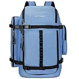 CAMELGEAR Skischuhtasche für Erwachsene, 65 l, wasserdicht, Snowboard-Stiefeltasche für Kinder, Damen, Herren, großer Reiserucksack für Skisport