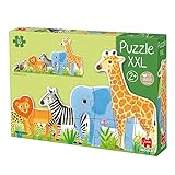 Goula D53426 - 'Puzzle XXL' - Dschungel, von klein bis groß, Ab 2 Jahren
