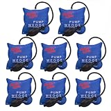 PDR TOOLS 8 Stück Montagekissen Set- Luftkissen von 300KG Pro, Luftkissenheber Fenstermontage für die Tür und Fenster Montage Tragendes Gewicht von Hebekissen, Air Pump Wedge Luftkeil Aufpumpen Kissen