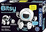 KOSMOS 621094 Bitsy - Dein cleverer Robo-Freund, Roboter für Kinder, Steuere Bitsy mit Sound-Klicker, Spielzeug für Kinder, Experimentierkasten ab 8-12 Jahre