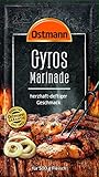 Ostmann Gewürze – Gyros Marinade, flüssige Grillmarinade für Rind- & Schweinefleisch, Gewürzmischung für 500 g Fleisch, ideal zum Grillen & Verfeinern von Speisen, 60 ml, 1 Stück (1er Pack)