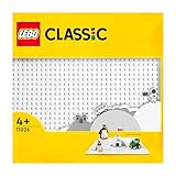 LEGO Classic Weiße Bauplatte, quadratische Grundplatte mit...