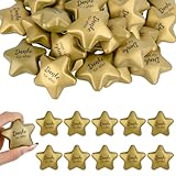 Sterne Antistressball, Stressbälle Als Dankesgeschenk An Freunde, Kollegen, Familie Und Klassenkameraden (Danksagungen an Texter)