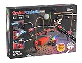 fischertechnik E-Tec 571905 – Elektrik-Baukasten für Kinder, Experimentierkasten mit 11 Modellen, ab 8 Jahren, Black