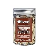 Gemischte getrocknete Champignons mit Steinpilzen im Dose