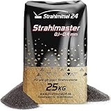 25 kg Strahlmittel Strahlmaster 0,1-0,4 mm