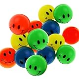 Schnooridoo 5 Flummi Lachgesicht 45mm Springball Gummiball Hüpfball Kindergeburtstag Giveaway