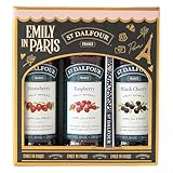 St. Dalfour Fruchtaufstrich Geschenkset – Emily in Paris Edition – Variation (Erdbeere, Himbeere, Schwarzkirsche)