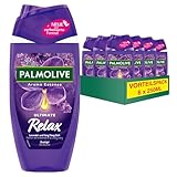 Palmolive Duschgel Aroma Essence Ultimate Relax 6x250ml - mit Lavendelduft