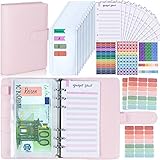 Budget Planner Deutsch Budget Binder - Budget Planer Haushaltsbuch mit Geldfächer, Beginner Budget Binder Deutsch, Bugetplaner Deutsch Startset Organizer Buch für Geld Sparen Money Spar Challenge