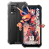 Blackview BV4800 (4GB+32GB) Outdoor Handy Ohne Vertrag, Android 13 Outdoor Smartphone Günstig 6.56 HD+ Dot Display 13MP+5MP Kamera, Baustellenhandy mit 5180mAh Akku, IP68&IP69K/GPS