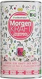 BIO Morgenkraft | Smoothiepulver | 500g | DE-ÖKO-006 | Der biologische Wachmacher am Morgen | Über 30 Superfoods wie Beeren, Kurkuma, Guarana und Maca | Premiumqualität vom Bodensee | Made in Germany