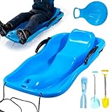 Schneeschlitten - Leichtgewicht Hochgeschwindigkeit Rutsch Spielzeug | Kinder Robuster Schneeschlitten,Für Park Berge Gras Sand Männer Mädchen Jugend