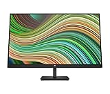 HP V27ie G5 FHD Monitor 68,6 cm (27 Zoll), 1920 x 1080 Pixel (16:9), 75 Hz, AMD FreeSync, Joypad OSD Knopf, Blaulichtfiltermodus, VGA, HDMI 1.4, DisplayPort 1.2, umweltfreundlich, Schwarz