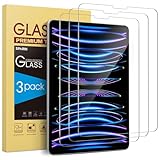 SPARIN Panzer Schutz Glas für iPad Pro 11 Zoll 2022/2021/2020, iPad Air 5. Generation 2022 und iPad Air 4 2020, 9H Härte Schutzfolie, Kratzfest, 3 Stück