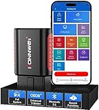 KONNWEI KDIAG Bluetooth 5.2 OBD2 Diagnosegerät Kompatibel mit iPhone und Android, Automotive Fehlercode Auslesegerät für Vollständige Systeme, Öl-Reset, Ausschalten von CEL, Leistungstest