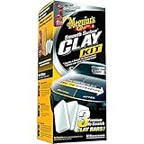 Meguiar's G191700EU Smooth Surface Clay Kit, Reinigungsknete im Set