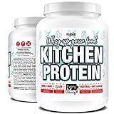 Kitchen Backprotein Neutrales Proteinpulver zum Backen. 100% Speziell veredeltes Milcheiweißkonzentrat ohne Backtriebmittel, Stärke, Süßungsmittel oder Trennmittel 1 x 450 g