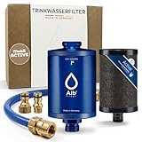 Alb Filter MOBIL Active Trinkwasserfilter Blau – Befüllfilter für Wohnmobil & Camping – Der Wasserfilter reduziert Schadstoffe im Trinkwasser & verbessert den Geschmack – Made in Germany