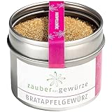 Zauber der Gewürze Bratapfelgewürz, auch lecker als Gewürz für Bratapfellikör oder Bratapfelglühwein, für Bratapfel Tee und Bratapfel Punsch, 100 g