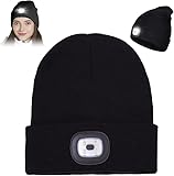Aomantic Sarl LED Mütze Kappe, Unisex-Winterwärmer-Strickkappe