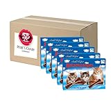 Katzenzungen aus Milchschokolade • Multipack 5er Pack (5 x 100 g) von Pere's Candy® Box mit Geschenk